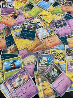 Bulk Pokemon Cards - 100+ Cards In Each Bunch - Excellent Condition - Image 1