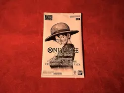 3rd Anniversary One Piece Card Game Treasure Campaign Pack English Sealed - Image 1