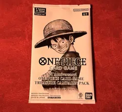 3rd Anniversary One Piece Card Game Treasure Campaign Pack English Sealed - Image 2
