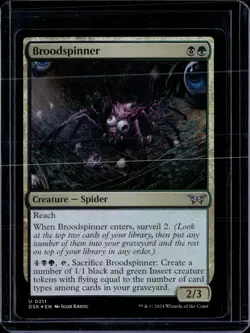 Broodspinner - 211 - Foil - DSK - NM - MTG Magic the Gathering - Image 1