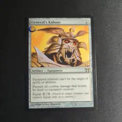General's Kabuto Champions of Kamigawa MTG Magic the Gathering - STAMPED - Image 1