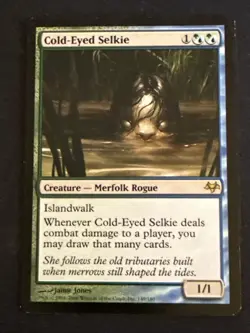 1x Cold-Eyed Selkie (149) Eventide LP MTG Magic the Gathering x1 MKE - Image 1
