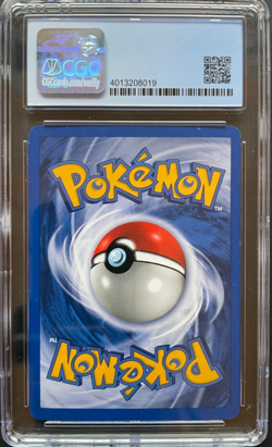 CGC 8.5 Metal Energy Holo SWIRL Rare 19/111 Neo Genesis Pokemon Card PSA 2000 - Image 2