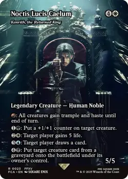 1x Noctis Lucis Caelum Borderless Showcase (Final Fantasy Through the Ages) - Image 1