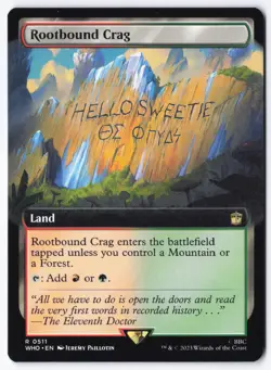 Rootbound Crag (Extended Art) R Universes Beyond: Doctor Who 511 NM - Image 1