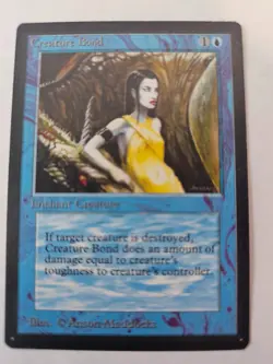 MTG - Creature Bond LP - Beta Limited Edition - Image 1