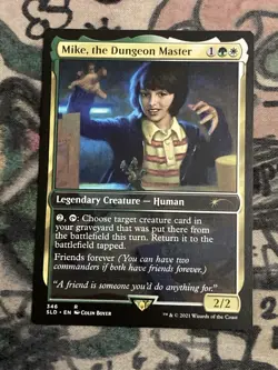 MTG Mike, The Dungeon Master Secret Lair x Stranger Things (346) Regular Rare - Image 1