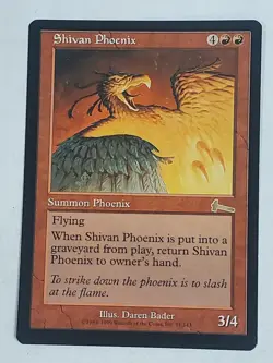 MTG Shivan Phoenix (Urza's Legacy/Red/R) - BGM - Image 1