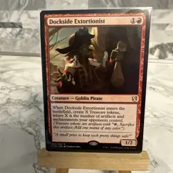 MTG Dockside Extortionist, Commander 2019, Lightly Played, English - Image 1