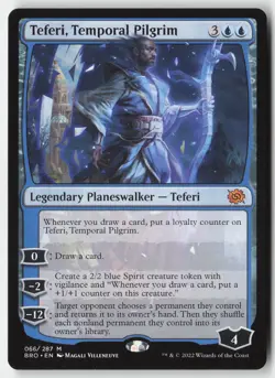 MTG - Teferi, Temporal Pilgrim M The Brothers' War 66 LP-NM - Image 1