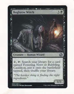 Magic: MTG: Iconic Masters: Foil: Bogbrew Witch - Image 1