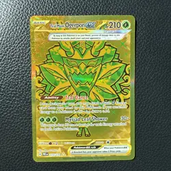 TEAL MASK OGERPON EX 2025 Pokemon TCG PRISMATIC EVOLUTIONS Hyper Rare 177/131 - Image 1