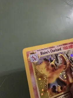 Pokemon TCG Blaine's Charizard 2/132 Gym Challenge Holo! See Description - Image 3