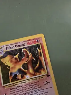 Pokemon TCG Blaine's Charizard 2/132 Gym Challenge Holo! See Description - Image 4