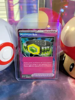 Maximum Belt 117/131 Pokemon TCG S&V Prismatic Evolutions Ace Spec Rare NM - Image 1