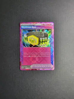 Maximum Belt 117/131 Pokemon TCG S&V Prismatic Evolutions Ace Spec Rare NM - Image 2