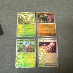 Pokemon Cards Lot Of 4 Prismatic Evolutions - Image 1