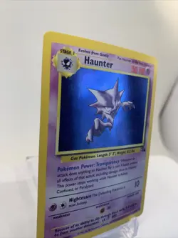 Pokemon HAUNTER 6/62 (Holo Rare) Fossil - NM/Near Mint - Image 2