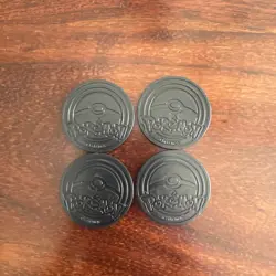 Lot of 4 Pokemon TCG Lugia Coin Cracked Ice Silver - Image 2