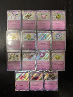 Pokemon TCG Paldean Fates Psychic Baby Shiny | 15 Card Lot NM | Lot #4 - Image 1