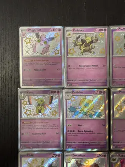Pokemon TCG Paldean Fates Psychic Baby Shiny | 15 Card Lot NM | Lot #4 - Image 2