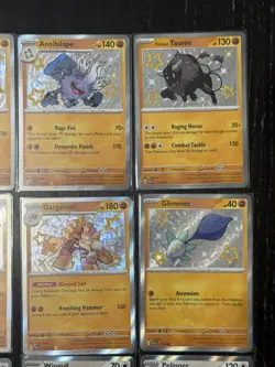 Pokemon TCG Paldean Fates Fighting/Colorless Shiny | 16 Card Lot NM | Lot #5 - Image 3