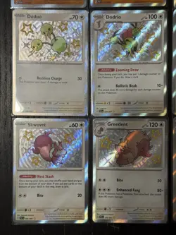 Pokemon TCG Paldean Fates Fighting/Colorless Shiny | 16 Card Lot NM | Lot #5 - Image 4