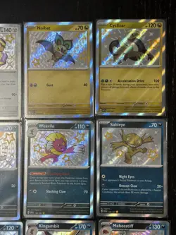 Pokemon TCG Paldean Fates Metal/Dark Baby Shiny | 14 Card Lot NM | Lot #6 - Image 3