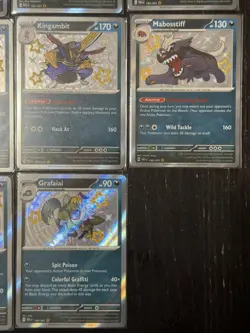 Pokemon TCG Paldean Fates Metal/Dark Baby Shiny | 14 Card Lot NM | Lot #6 - Image 5