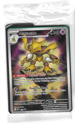Alakazam (MEP-009) Sealed ETB Black Star Promo Pokemon TCG: Mega Evolution - Image 1