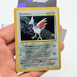 CARTA POKEMON SKARMORY HOLO 13/111- ITA - 2001 - NEO GENESIS - NEAR MINT - Image 2