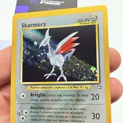 CARTA POKEMON SKARMORY HOLO 13/111- ITA - 2001 - NEO GENESIS - NEAR MINT - Image 3