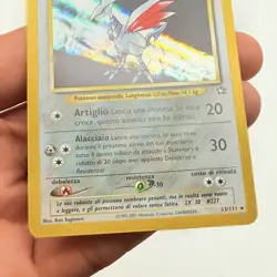 CARTA POKEMON SKARMORY HOLO 13/111- ITA - 2001 - NEO GENESIS - NEAR MINT - Image 4