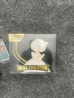 Pokemon TCG ETB Mega Evolution Gardevoir & Lucario & Yveltal Promo Sealed - Image 2