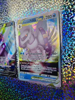 Pokemon TCG Origin Forme Palkia: Full Art 040/189 VSTAR; Promo SWSH253 V - Image 3