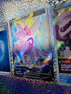 Pokemon TCG Origin Forme Palkia: Full Art 040/189 VSTAR; Promo SWSH253 V - Image 5