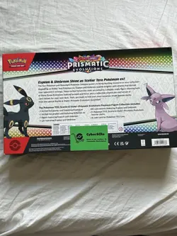 Pokemon TCG Prismatic Evolutions Premium Figure Collection - BRAND NEW - SEALED - Image 4