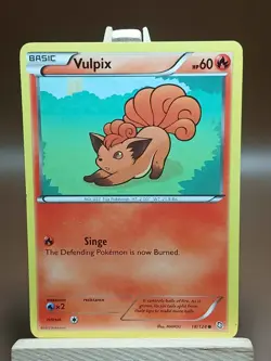 HP Pokemon Vulpix 18/124 Dragons Exalted Common English - Image 1