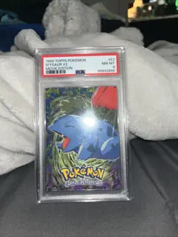 1999 Topps Pokemon Ivysaur #E2 of 12 Stage 2 Movie Edition Blue Topps Logo - Image 1