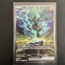 Pokemon TCG Zekrom EX SIR 166/086 Black Bolt English. NM PACK FRESH - Image 1