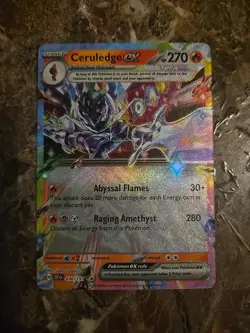 Ceruledge EX 036/191 SV08 Surging Sparks Holo Double Rare NM Condition Pokemon - Image 1