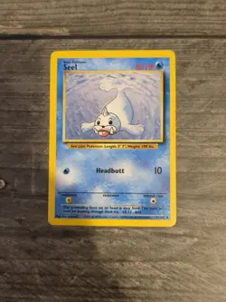 Seel Base Set Pokemon Card - 41/102 - Image 1