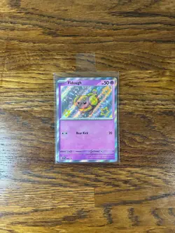 Fidough Pokemon SVP 069 Shiny Holo Black Star Promo NM - Image 1