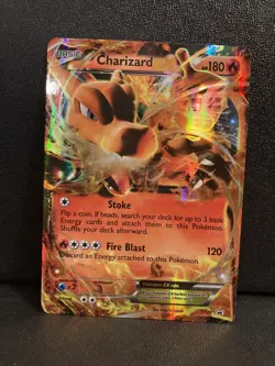 Charizard EX XY29 Black Star Promos Extended Art Holo Pokemon 2014 HP - Image 1