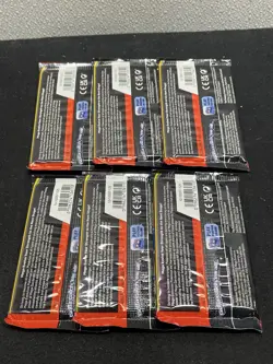 Pokemon TCG: Mega Evolution MEG Booster Pack Lot of 6 - Image 2