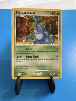 Heracross 28/130 Non Holo Rare Diamond & Pearl Base Set Near Mint Pokemon - Image 1