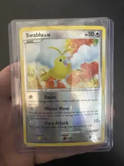 Swablu SH5 Platinum Shiny HOLO SECRET RARE Pokemon Card Excellent - Image 1