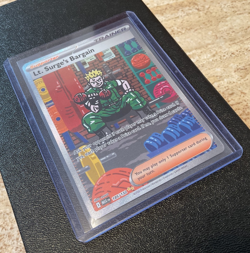 Pokemon Lt. Surge's Bargain 185/132 Mega Evolution Special Illustration Rare NM - Image 1