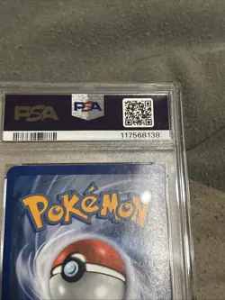 2006 Pokemon Vaporeon-holo Pop Series 3 6/17 PSA 8 - Image 3