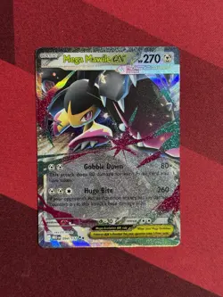 Mega Mawile Ex 094/132 Mega Evolution Pokemon TCG NM/Mint Pack Fresh Double Rare - Image 1